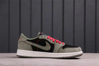 Jordan 1 Low Travis Scott Black Grey White Sneakers CQ4277-008