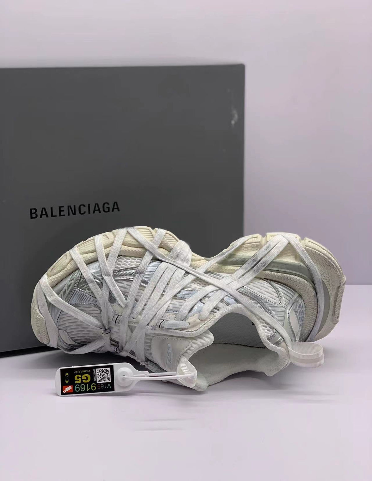 Balenciaga 3XL Sneakers All White