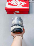 Nike P-6000 Silver Running-Style Sneakers