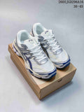 ASICS Gel-Cumulus 16 White Silver Navy Sneakers