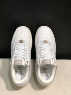 BAPE Sta Low-Top Sneakers White Beige Gray