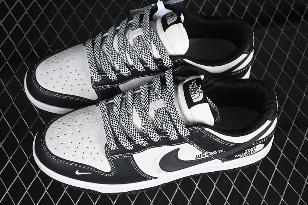 Nike Dunk Low Black White Graphic Sneaker DM6868-028