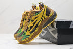 Off-White Be Right Back Casual Sneakers Yellow Brown Green