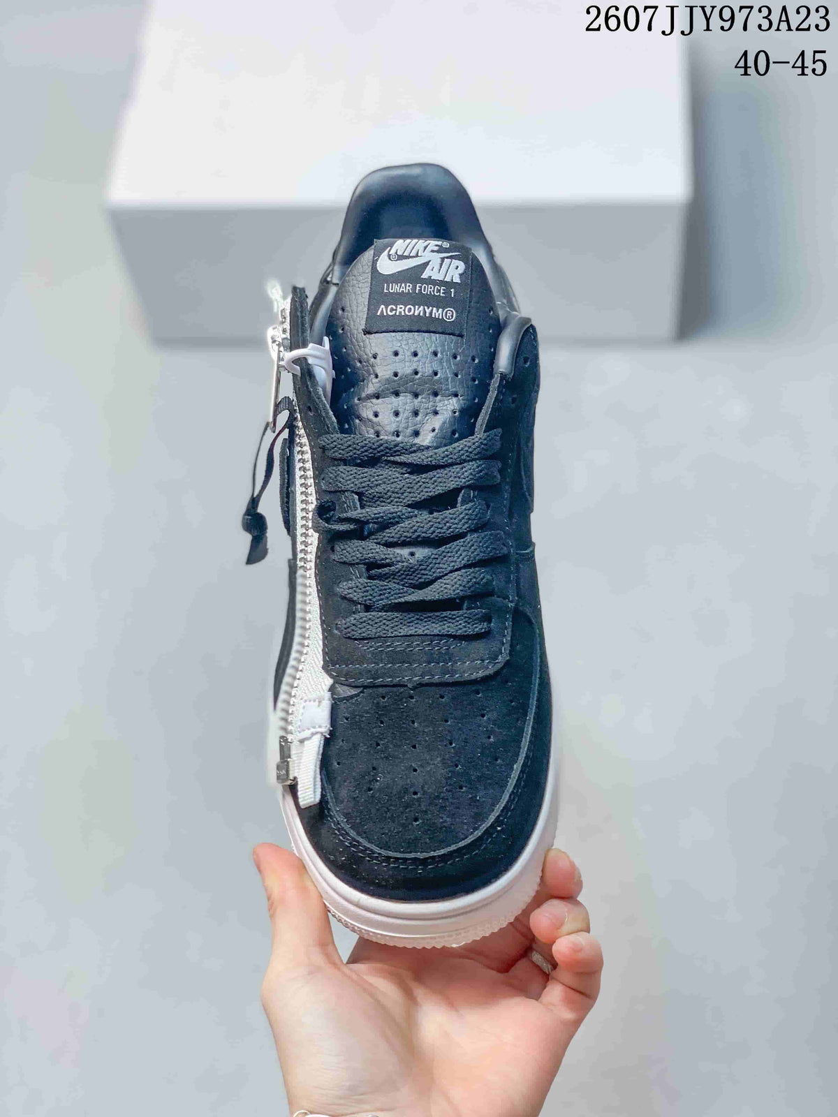 Nike Lunar Force 1 x ACRONYM Low Sneakers Black 2607JJY973A23