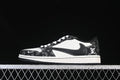 Air Jordan 1 Low OG SP Black White Patterned Sneakers