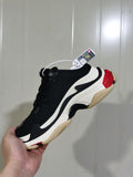 Balenciaga Triple S Mule Sneakers Black Red