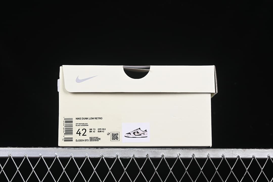 Nike SB Dunk Low Daisy Swoosh Black White DJ2024-073