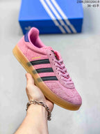 Adidas Gazelle Pink Sneakers Black Stripes 2506JDD320A18
