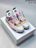 Jordan Air Jordan 4 Retro Comic White Pink Sneakers