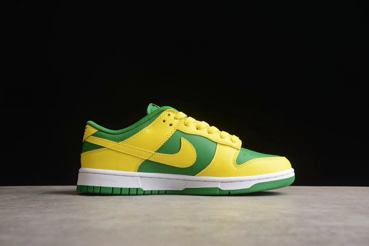 Nike SB Dunk Low Reverse Brazil Green Yellow DV0833-300