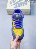 Nike Dunk Low SB Color-Block Skate Sneakers