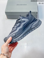 Balenciaga Grey Trail-Style Lace-Up Sneakers 2606GDD843A23