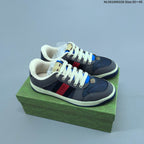Gucci Distressed Screener Low-Top Sneakers