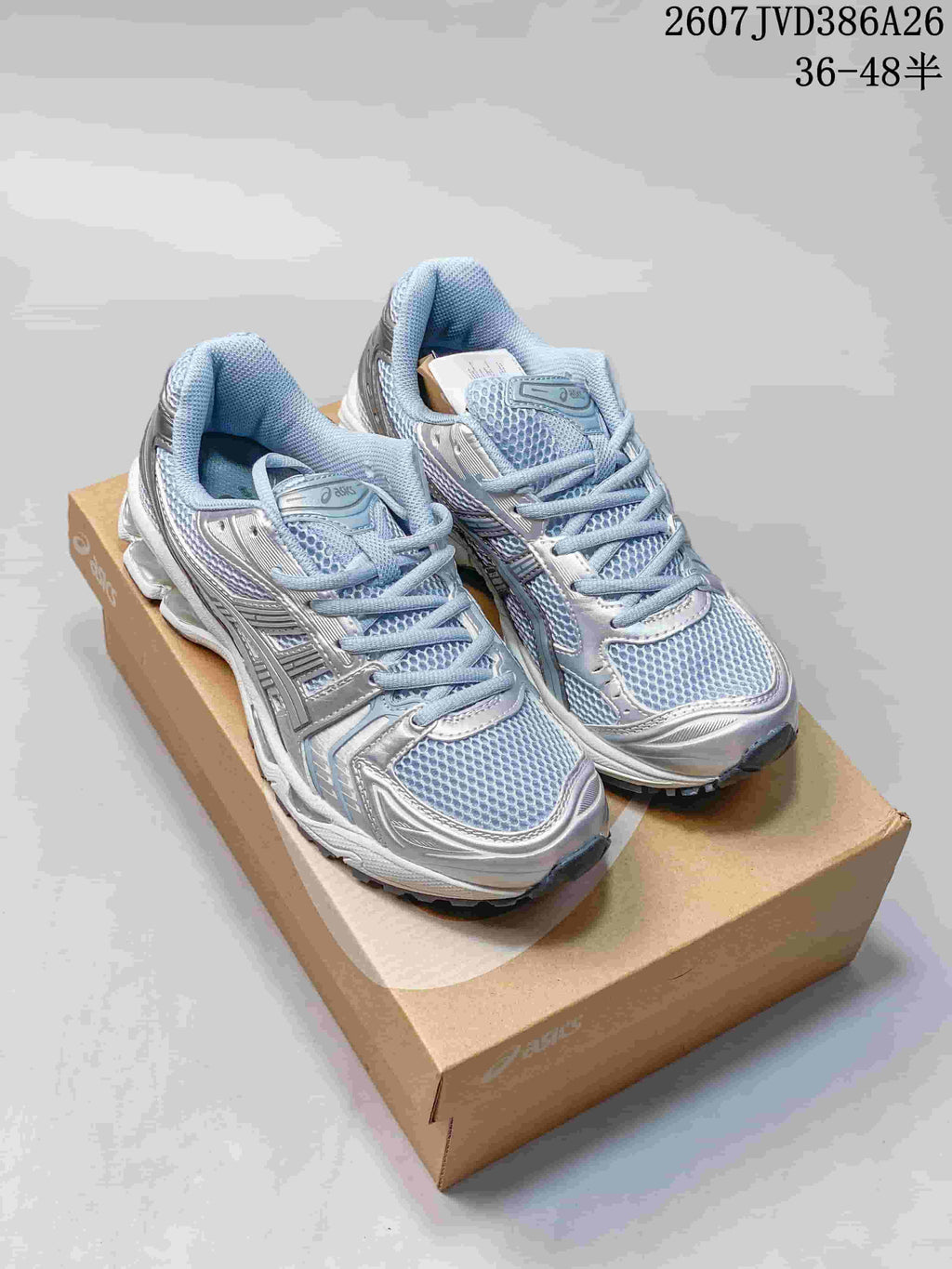 ASICS GEL-KAYANO 14 Sneakers Silver Light Blue 1201A019-700