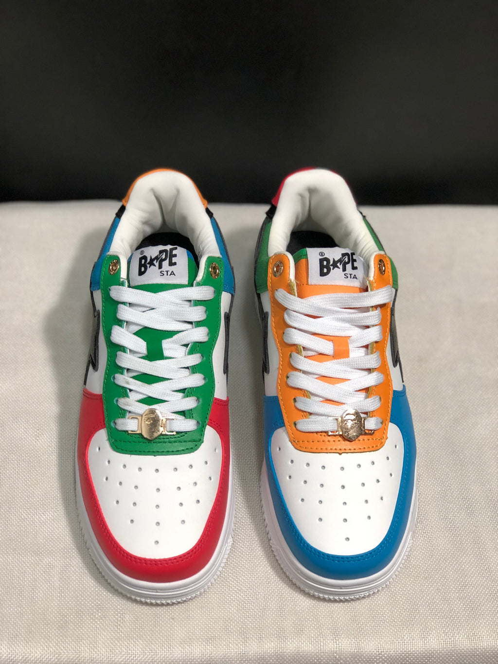 BAPE Bape Sta Low-Top Sneakers Multicolor