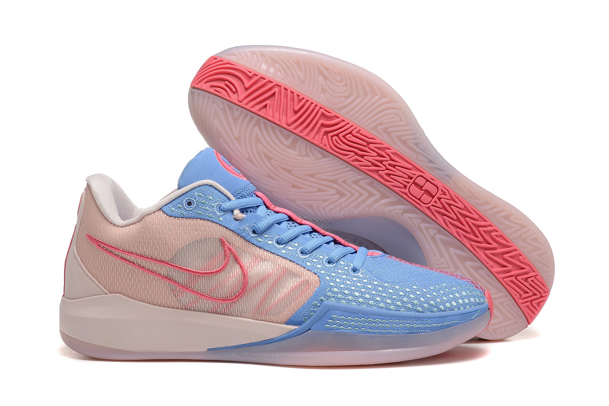 Nike Sabrina 10 Basketball Shoes Blue Pink