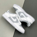 Nike Dunk Low Retro Sneakers, Wolf Grey/White, DJ6188-003
