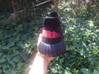 Yeezy Boost 350 V2 Black and Bright Coral Sneakers