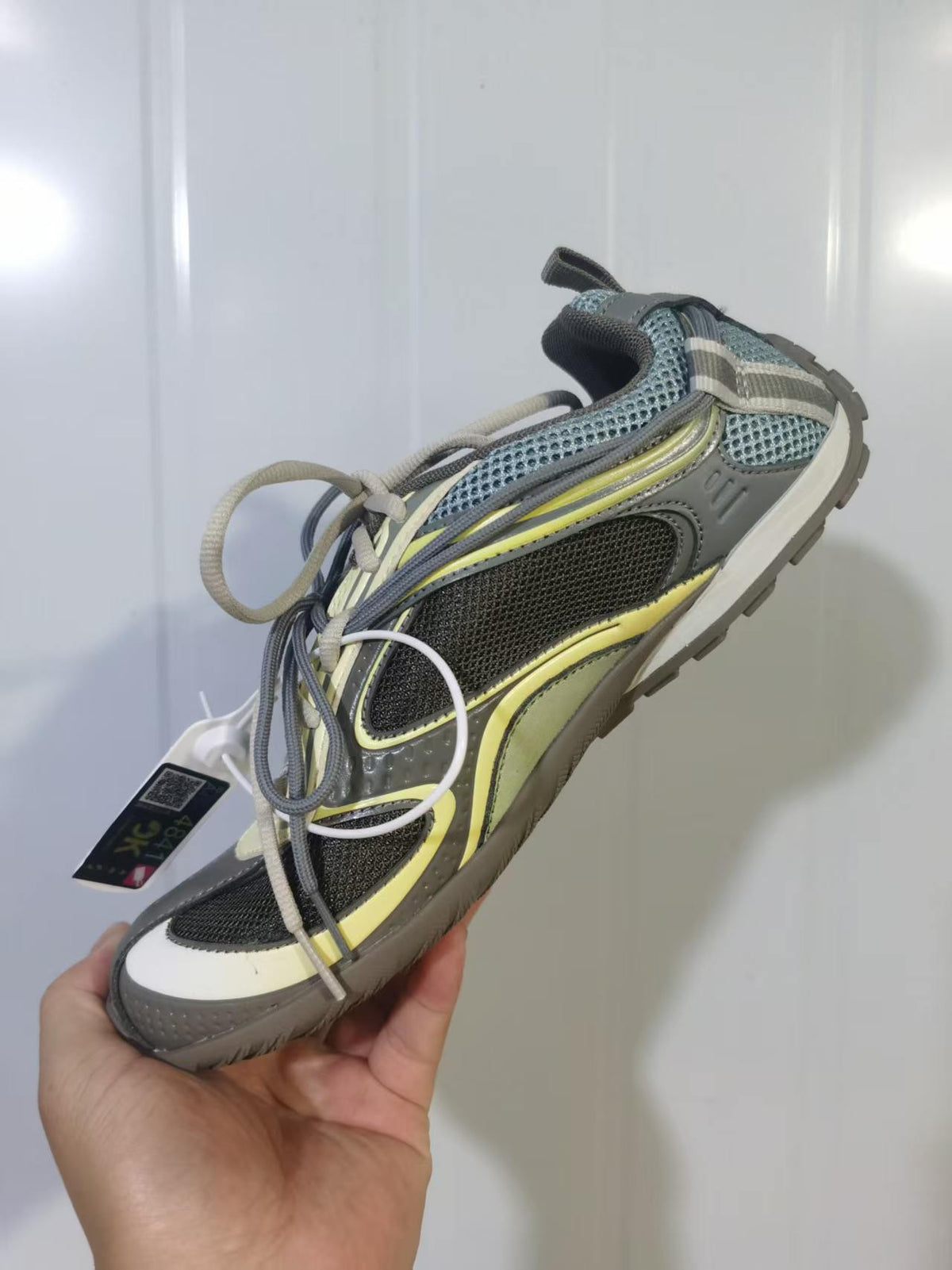 Balenciaga Radar Sneaker Khaki Yellow 865703