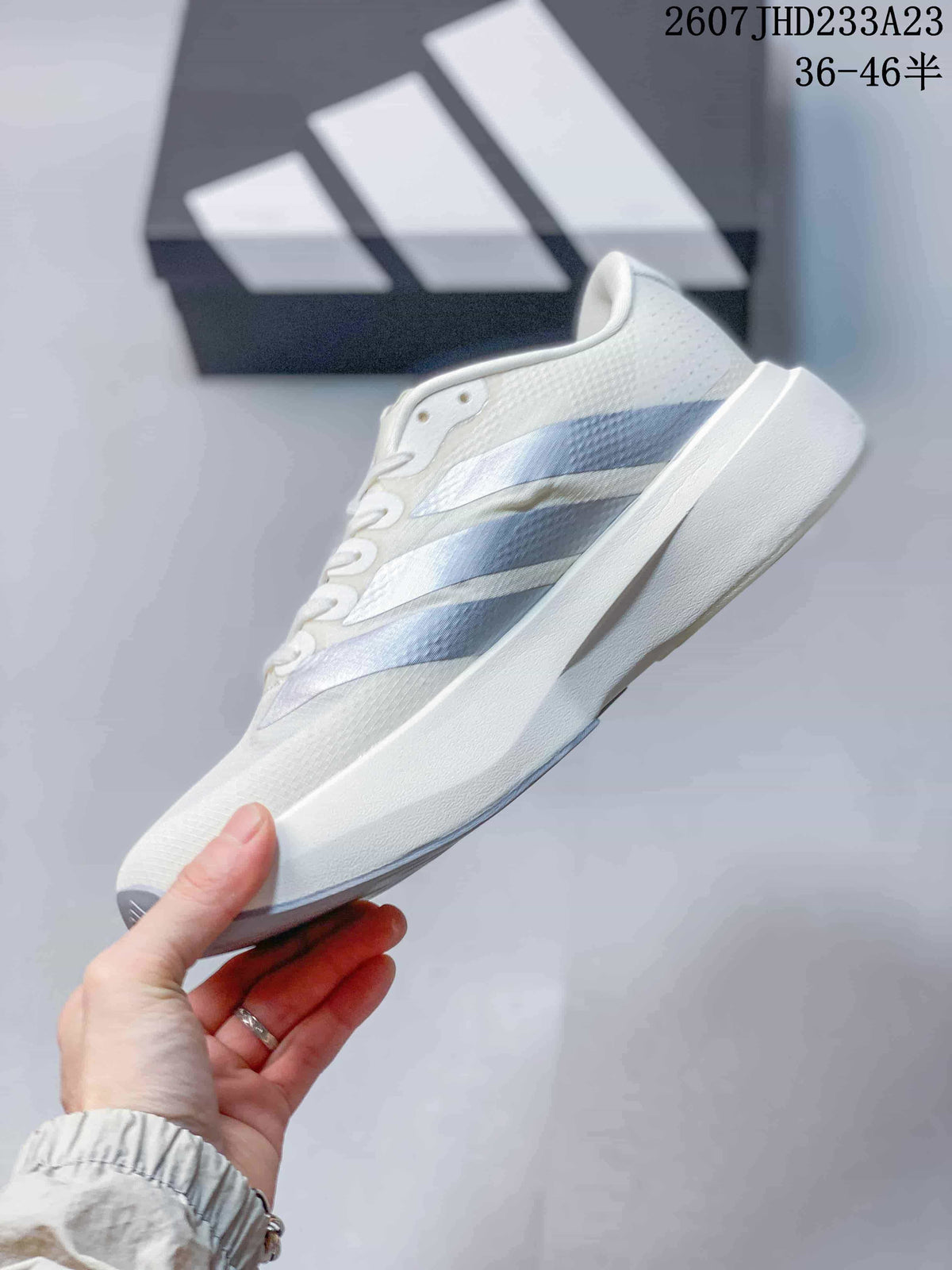 Adidas Adizero Evo SL White Running Sneakers KI6900