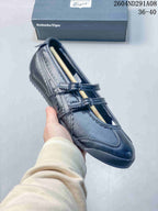 Onitsuka Tiger Mexico 66 TGRS Black Mary Jane Sneakers