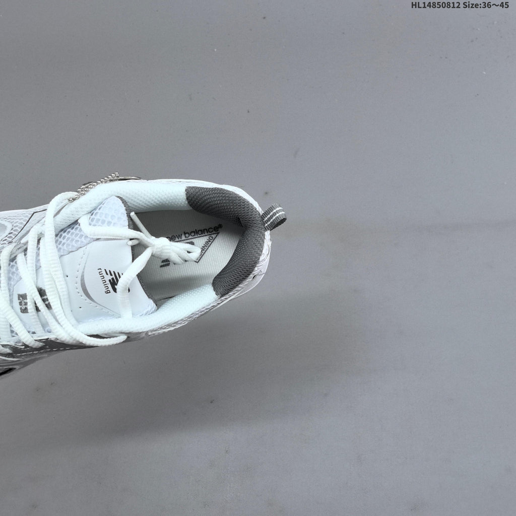 New Balance MR530AD Retro Mesh Sneakers White Silver