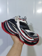New Balance 1160 Platform Sneakers Grey Red