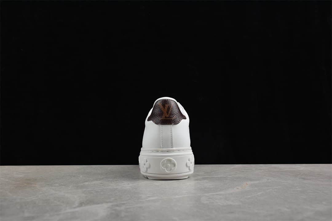Time Out Low White Platform Sneakers