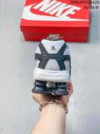 Nike Shox Ride 2 Low-Top Sneakers White and Dark Gray IO4296-100