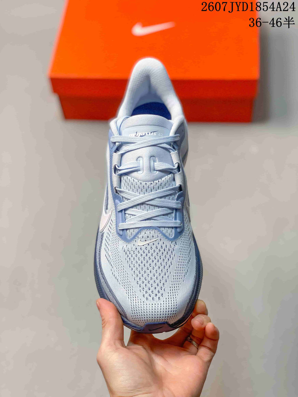 Nike Air Zoom Pegasus 42 Running Shoes Light Blue