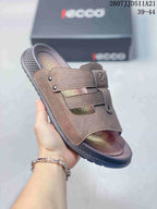 ECCO Biarritz Men's Brown Adjustable Open-Toe Sandals 2607JJD511A21
