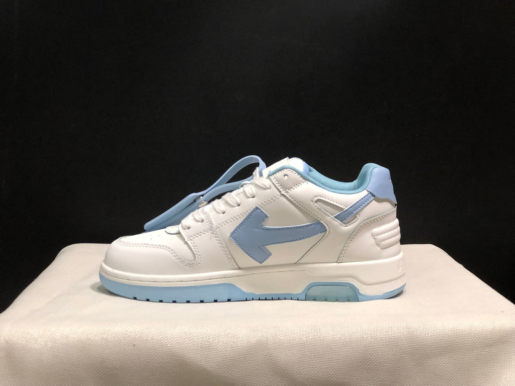 Off-White Out Of Office Low-Top Sneakers White Light Blue