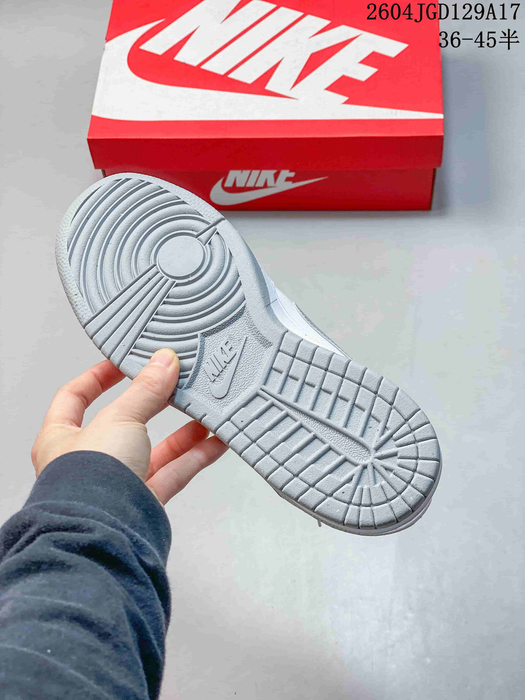 Nike Big Low Men's Low-Top Sneakers White/Grey