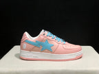 Bape Sta Low-Top Sneakers Pink Blue