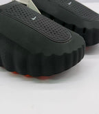 Nike Black Slides with Orange Pod Sole
