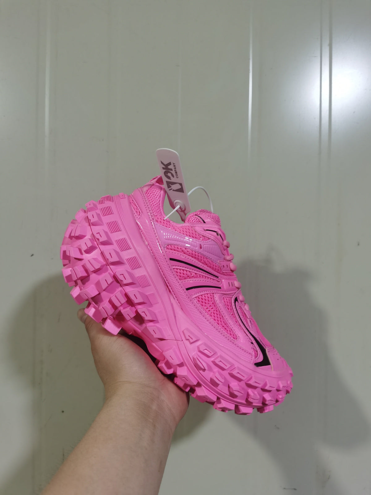 Pink Chunky Trail Sneakers 5000