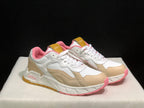 Off-White Low-Top Casual Sneakers White Beige Pink