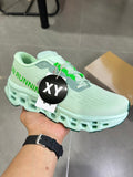 On Cloudmonster 2 Mint Green Running Shoes