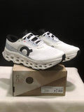 On Cloudmonster 3 Running Sneakers White Silver