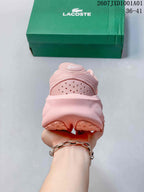 Lacoste JXD1001A01 Pink Lace-Up Sneakers