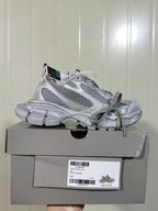 1281 Reflective Grey Mesh Sneakers