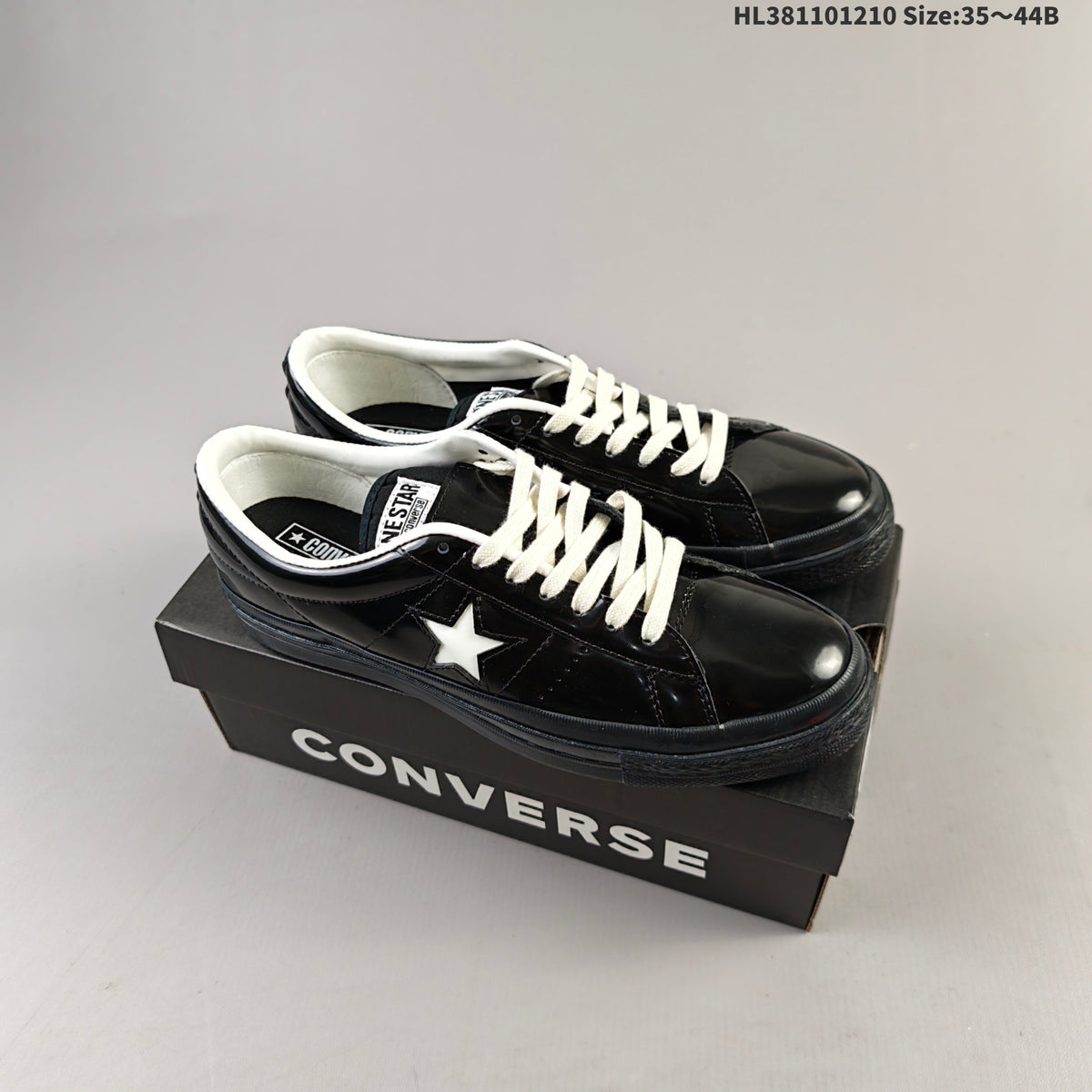 Converse One Star Pro Patent-Look Skate Sneakers