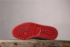 Air Jordan 1 Retro High OG Red White Black Custom Sneakers