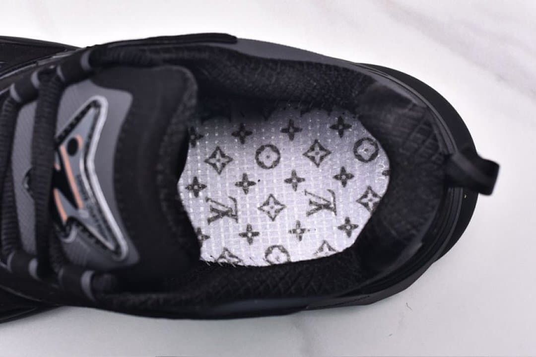 Louis Vuitton LV Millenium Black Chunky Sneakers