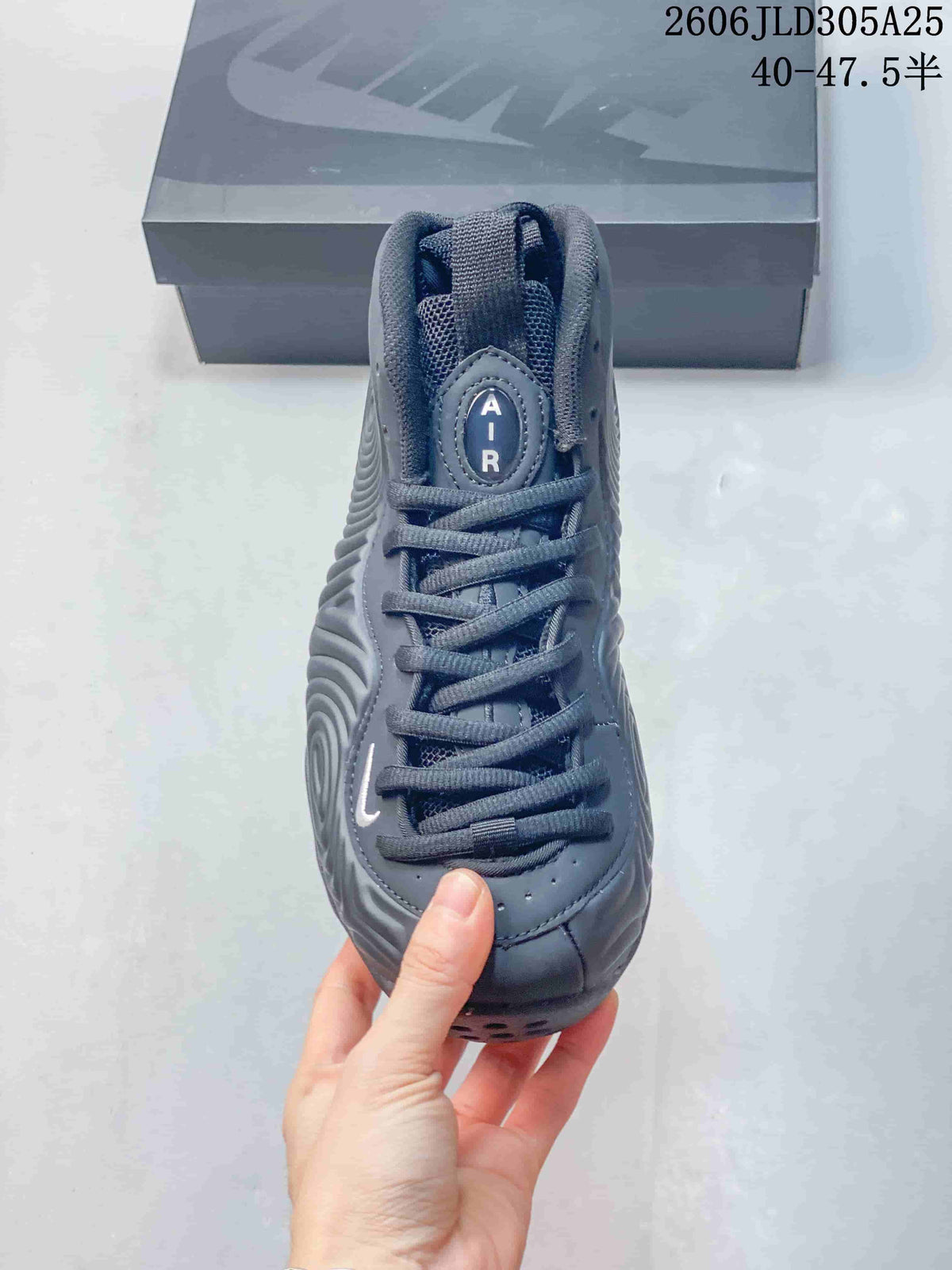 Nike Air Foamposite Pro High-Top Basketball Shoes, Gray
