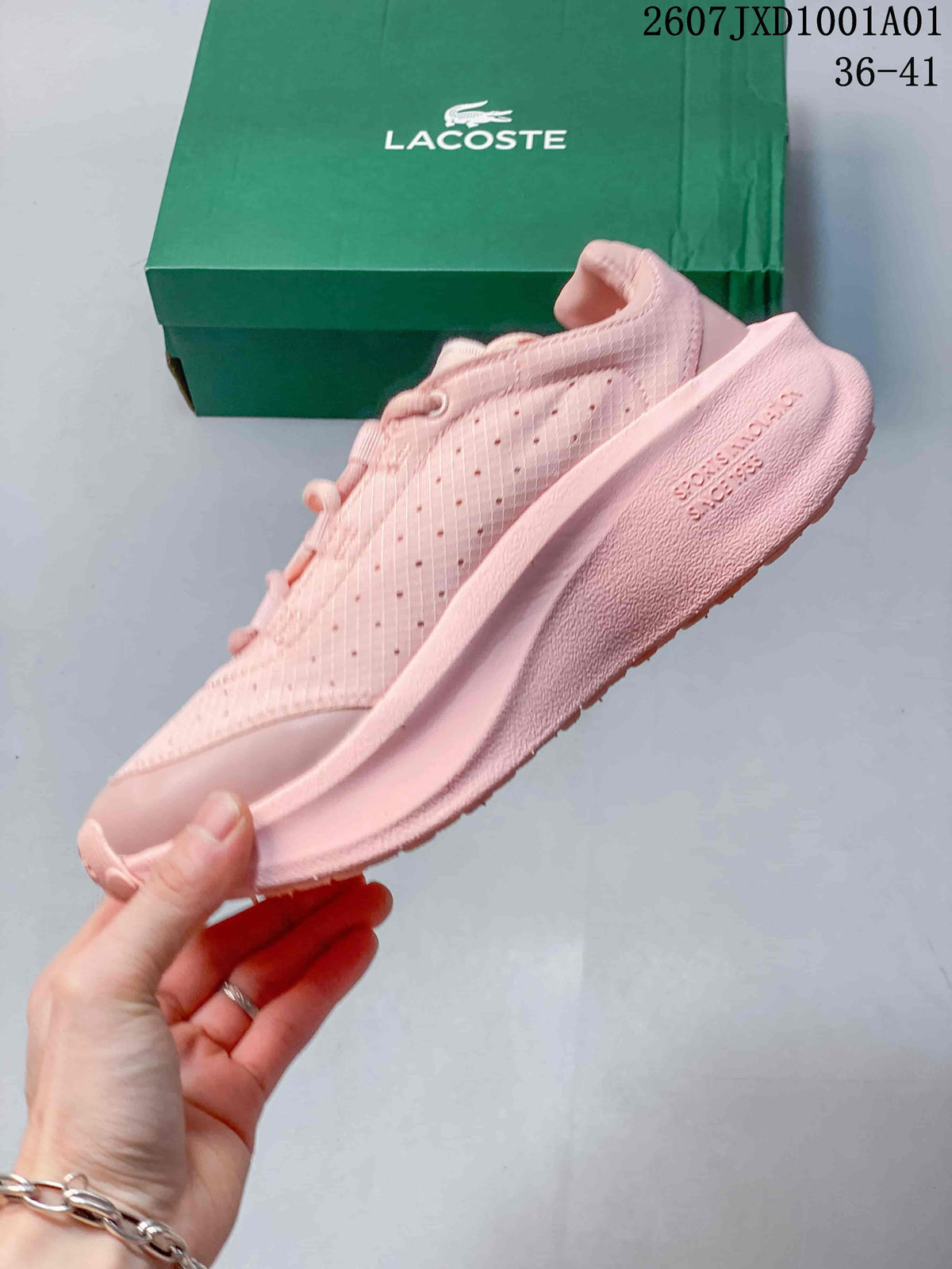 Lacoste JXD1001A01 Pink Lace-Up Sneakers