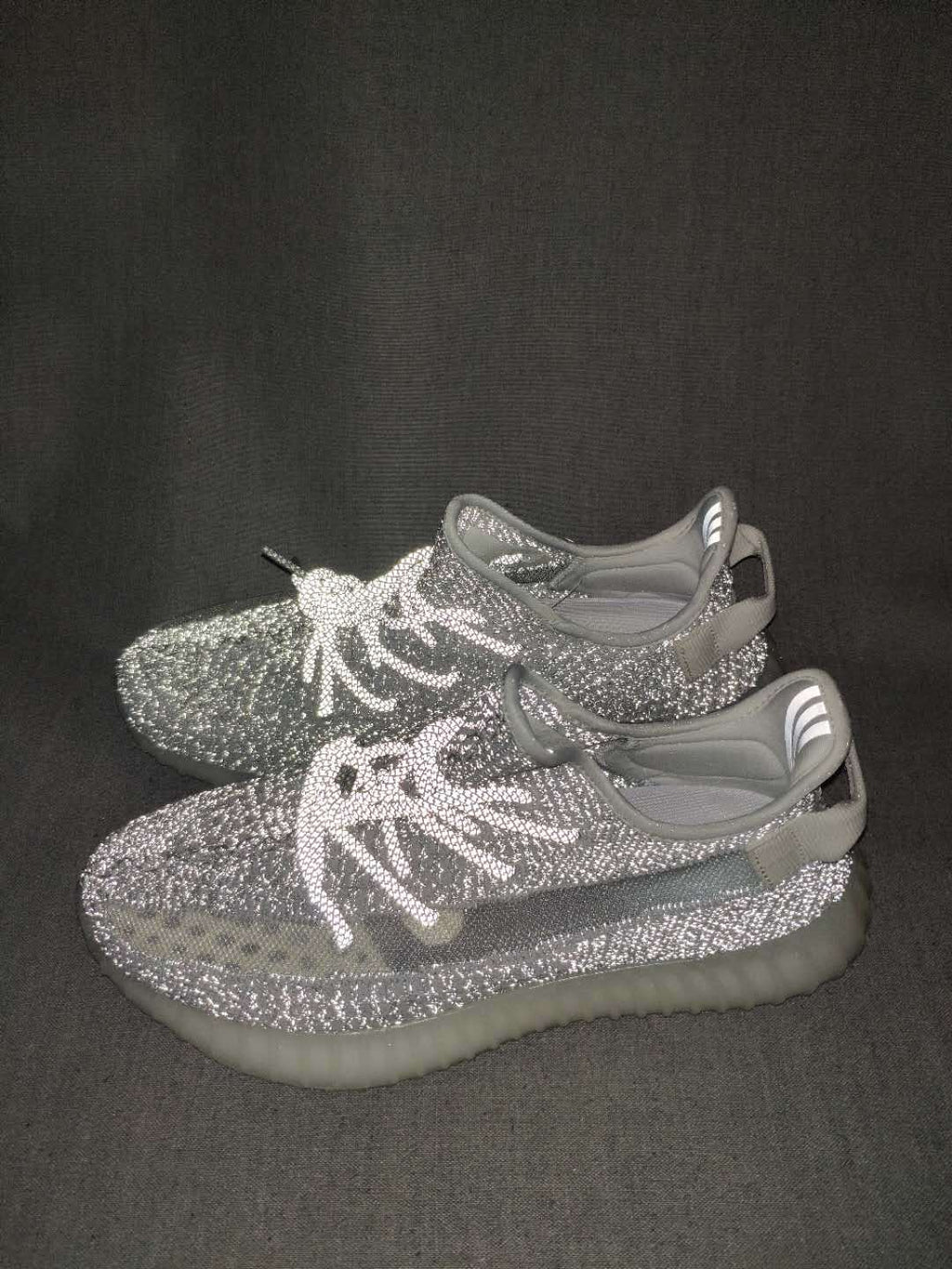 Yeezy Boost 350 V2 Gray Knit Sneakers
