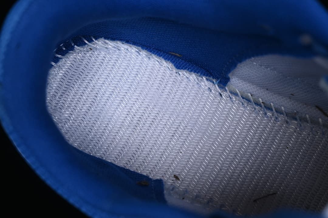 adidas S77540 Blue Mesh Trail Sneakers