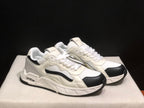 Off-White Leather Low-Top Sneakers White Black