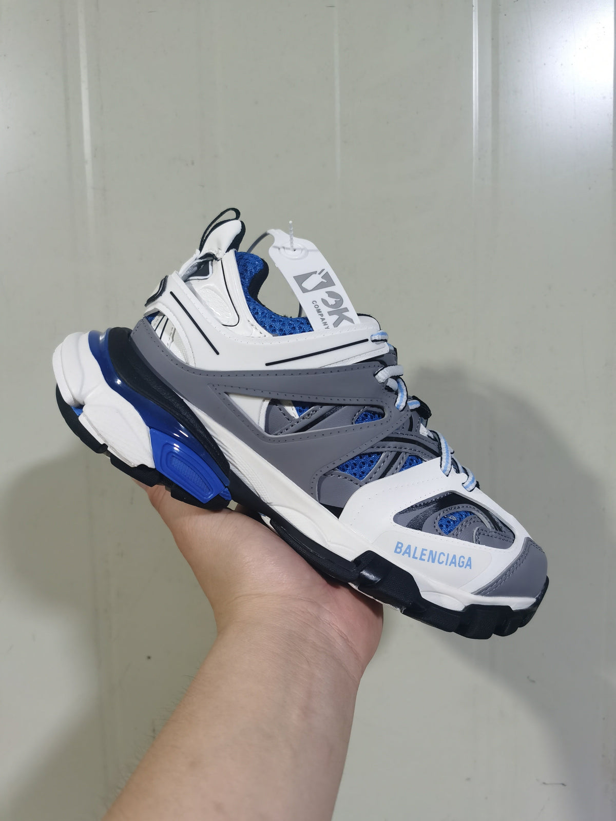 Balenciaga Track Sneaker White Grey Blue 2501